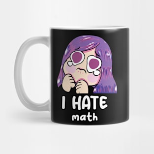 I hate math Mug